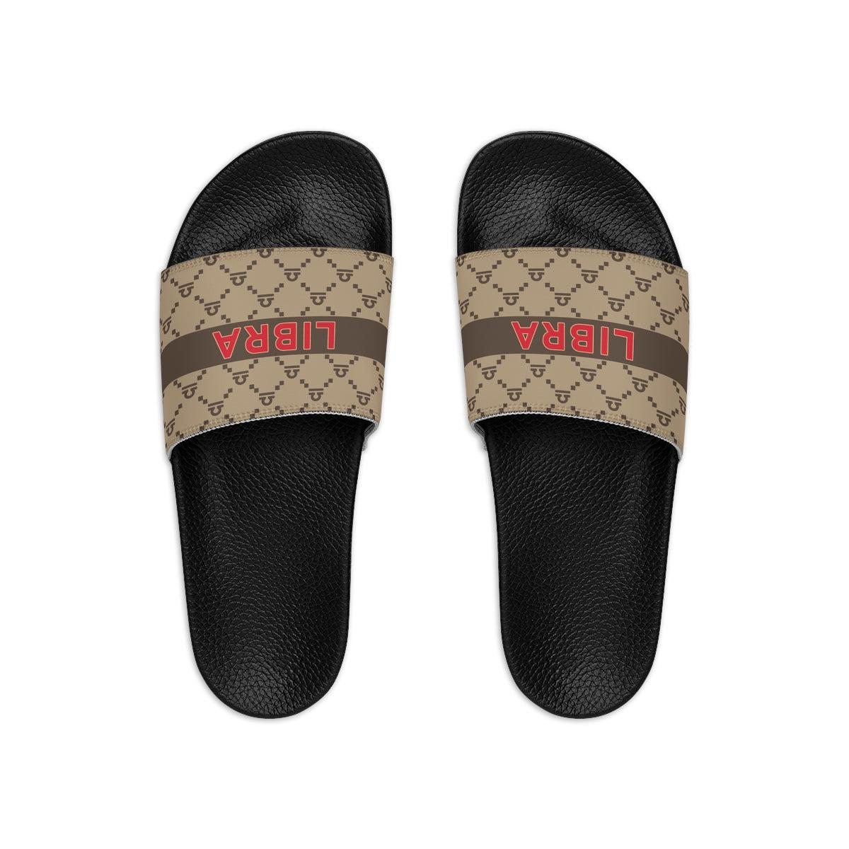 Libra G-Style Slide Sandals - Beige