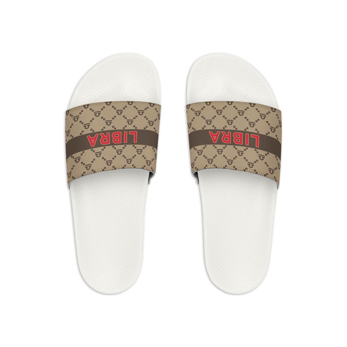 Libra G-Style Slide Sandals - Beige