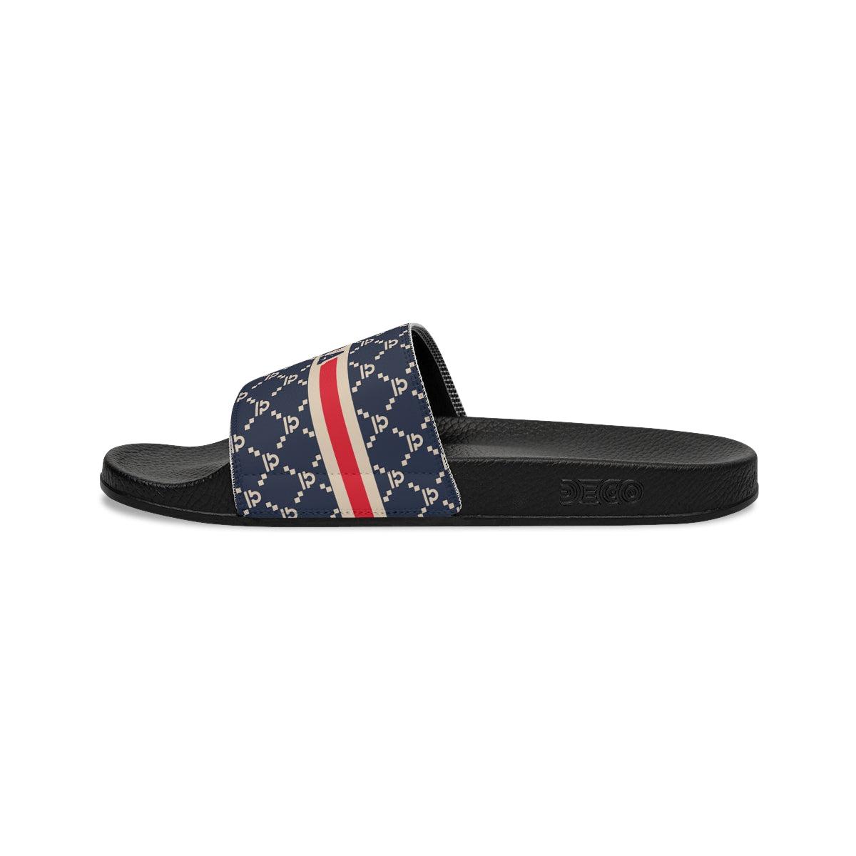 Libra G-Style Slide Sandals - Blue