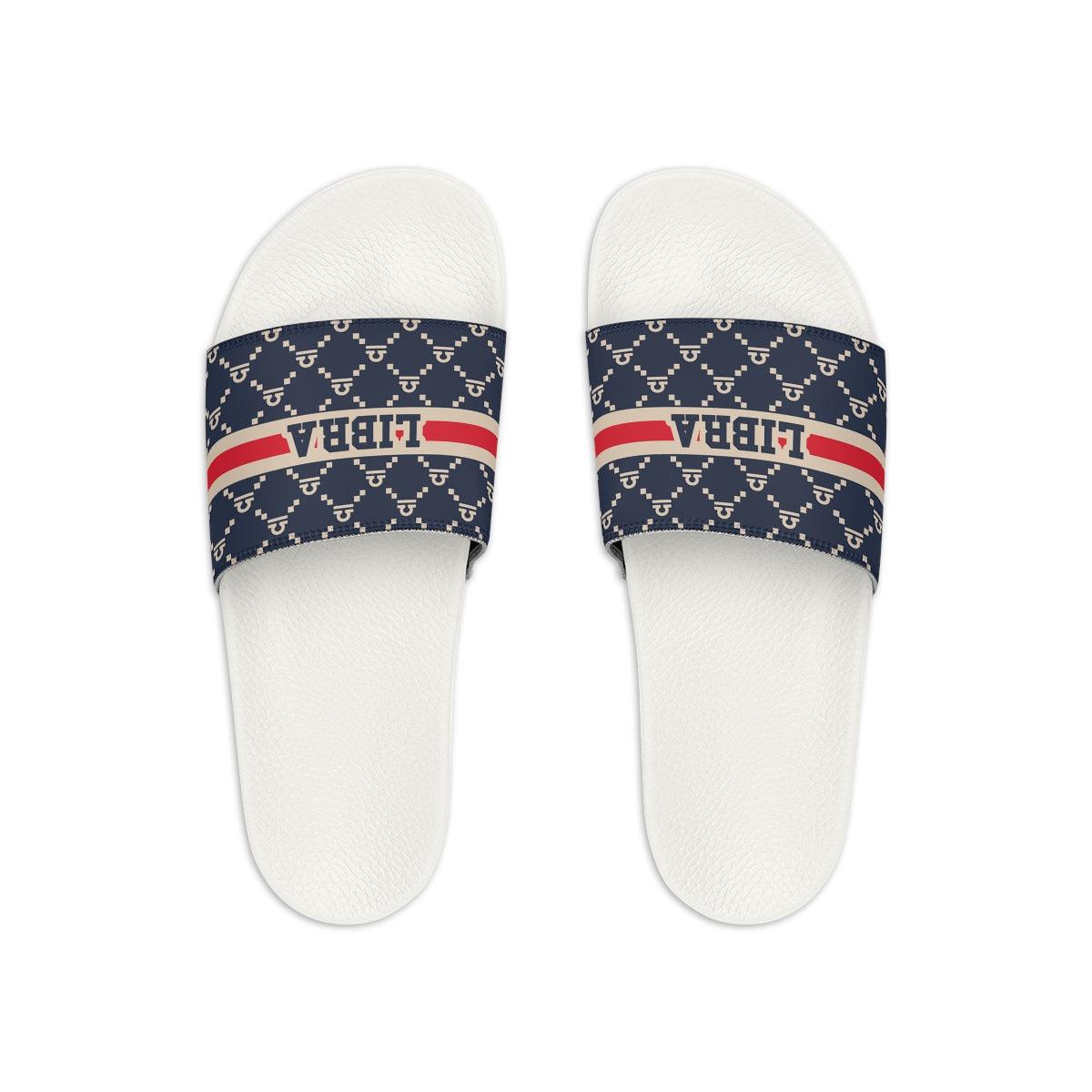 Libra G-Style Slide Sandals - Blue