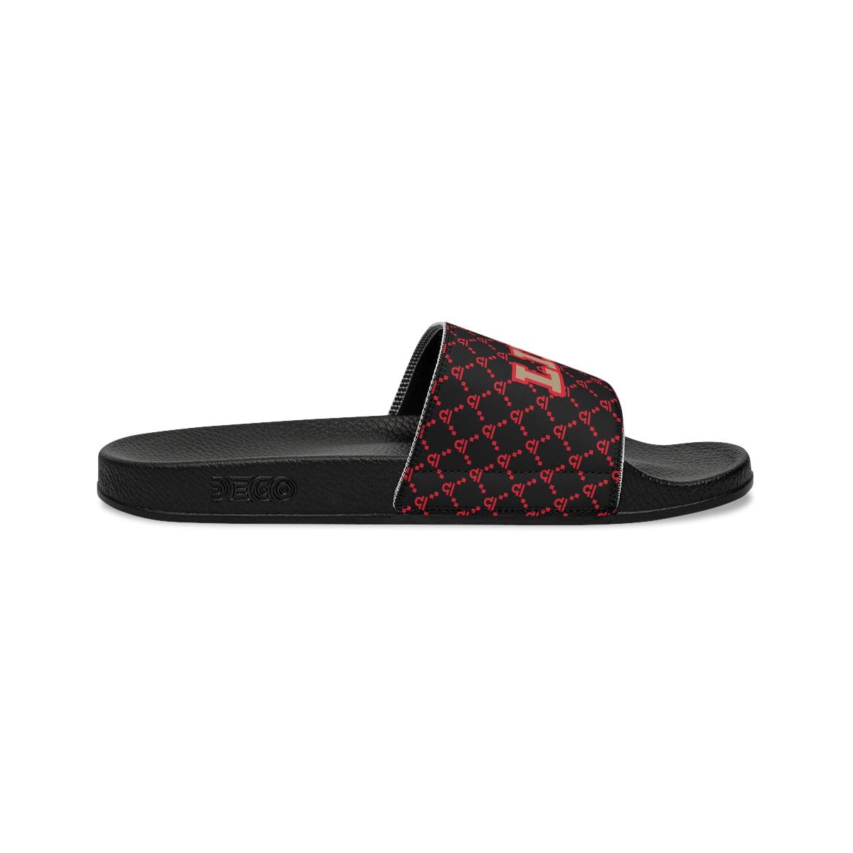 Libra G-Style Slide Sandals - Red