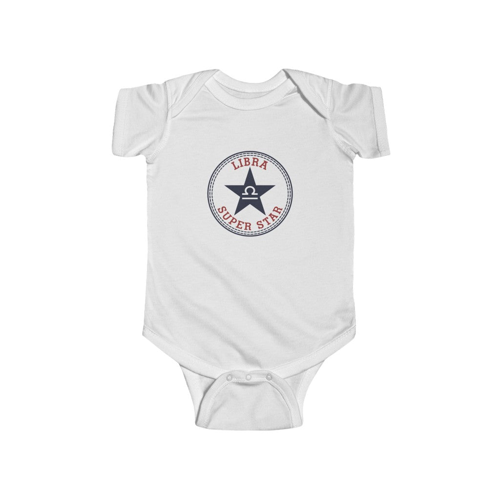 Libra Super Star Baby Bodysuit