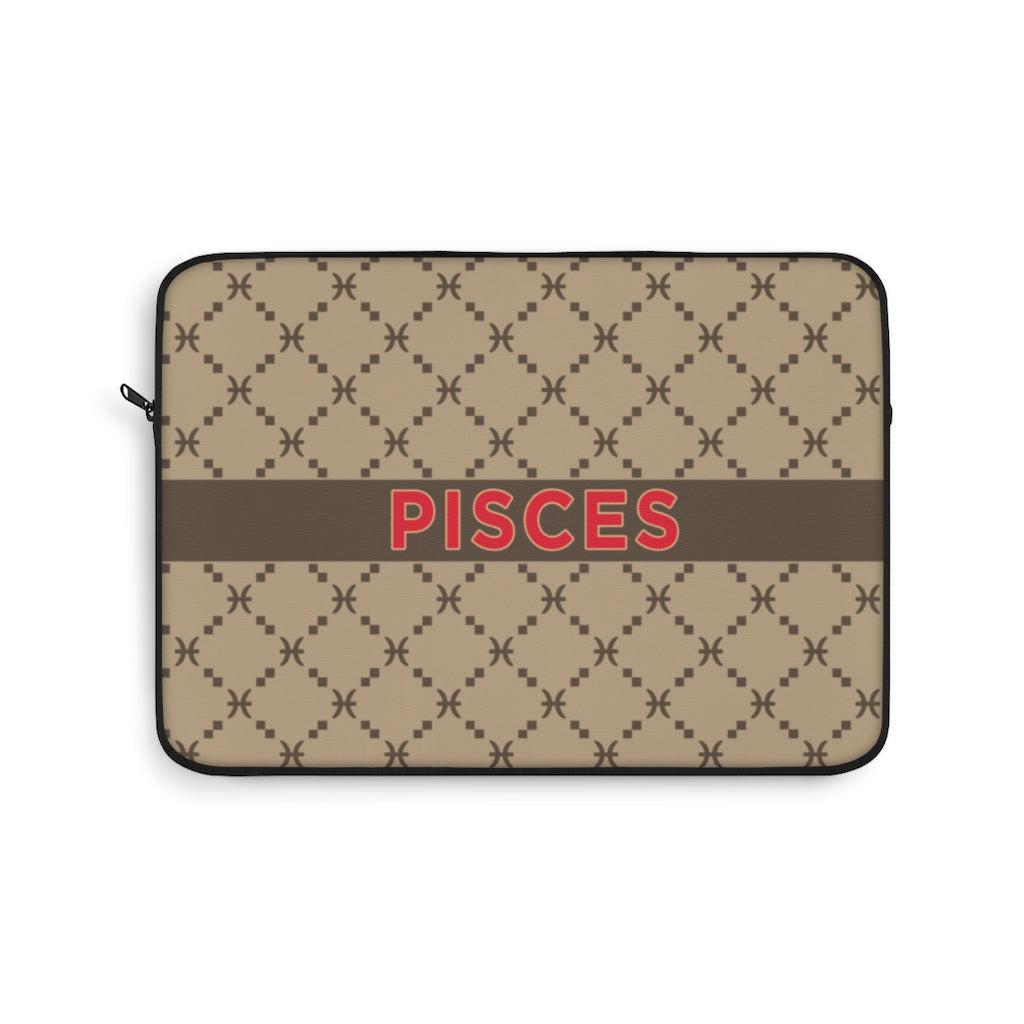 Pisces G-Style Beige Laptop Sleeve