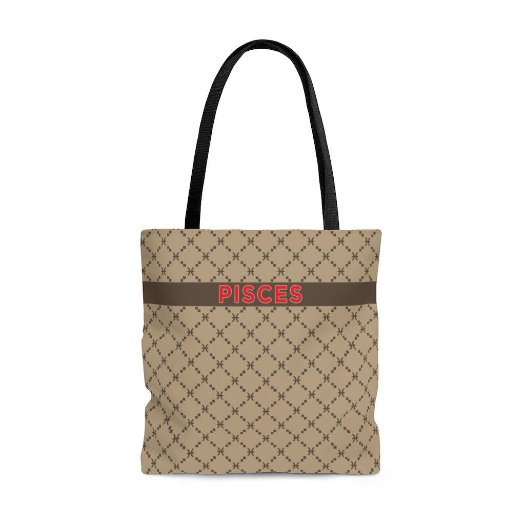 Pisces G-Style Beige Tote Bag