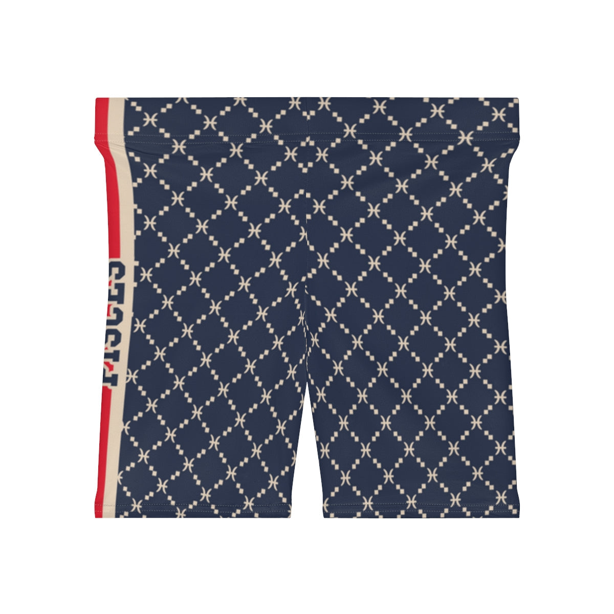 Pisces G-Style Biker Shorts - Blue