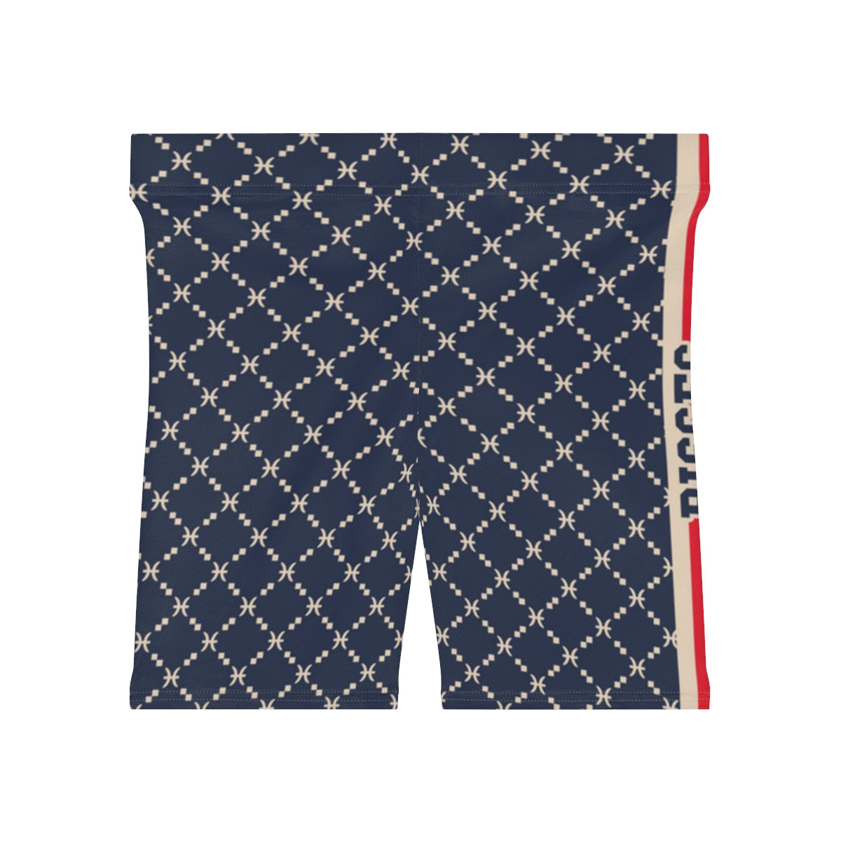 Pisces G-Style Biker Shorts - Blue