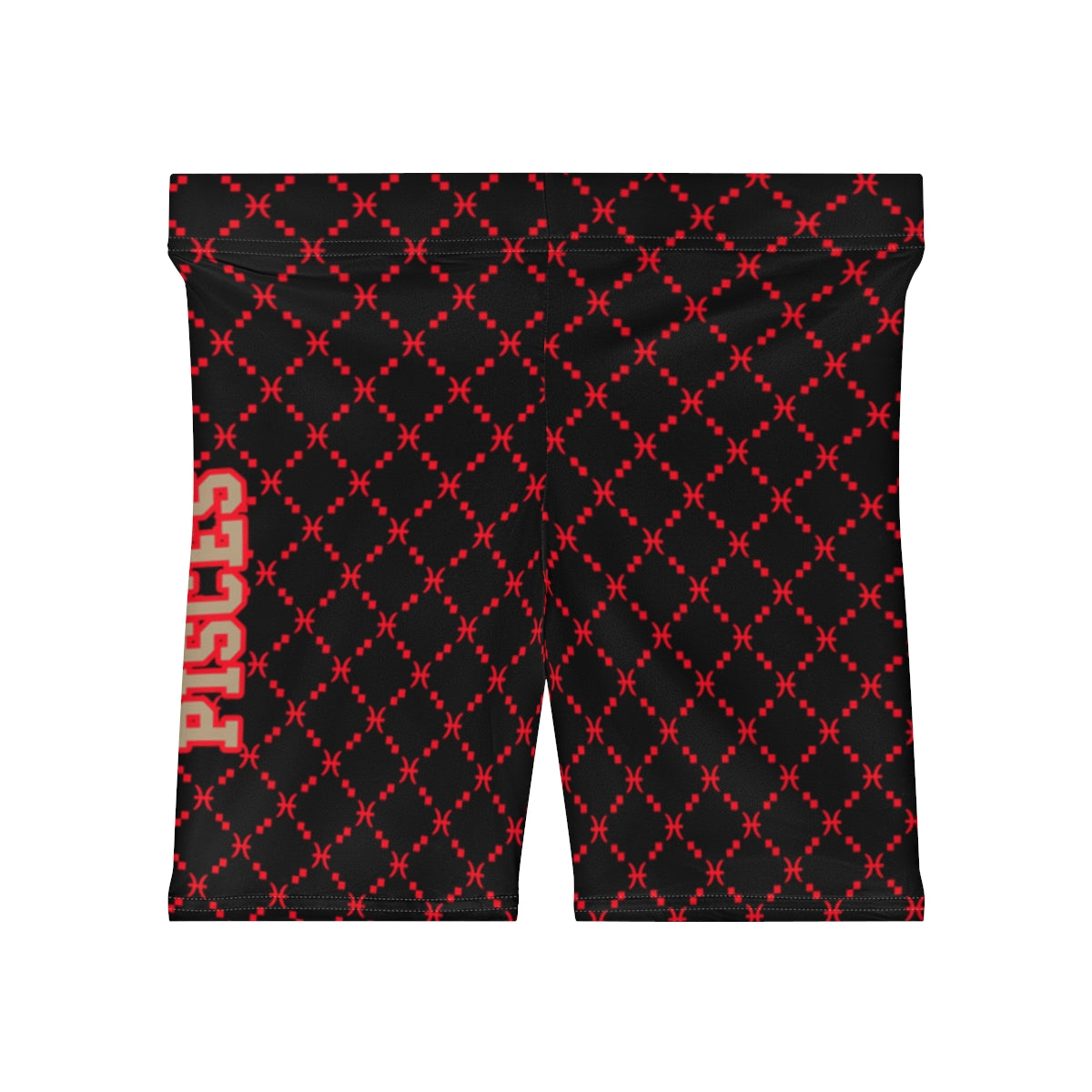 Pisces G-Style Biker Shorts - Red