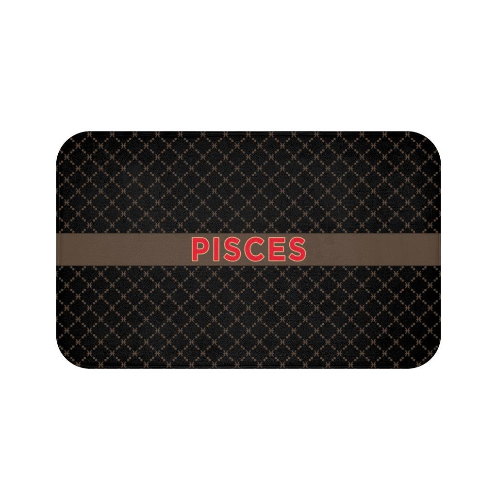 Pisces G-Style Black Bath Mat