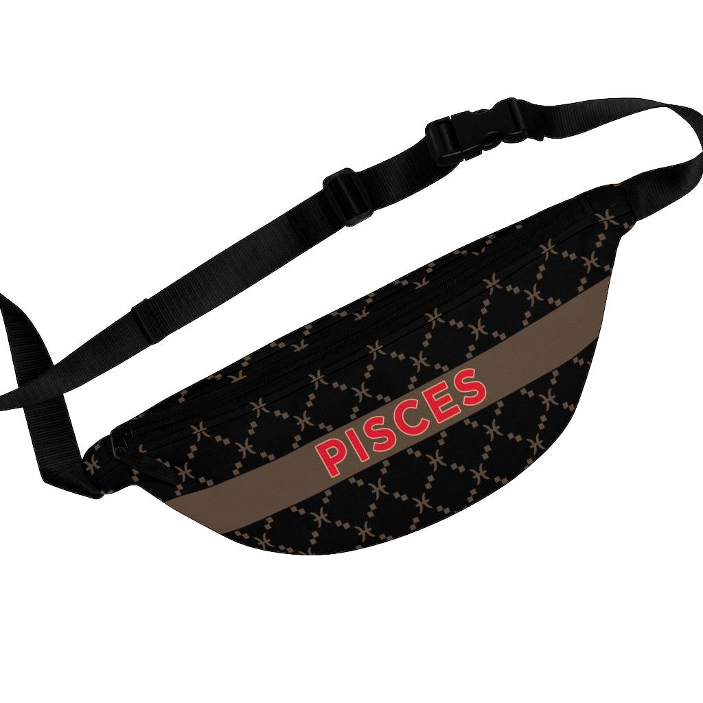Pisces G-Style Black Fanny Pack