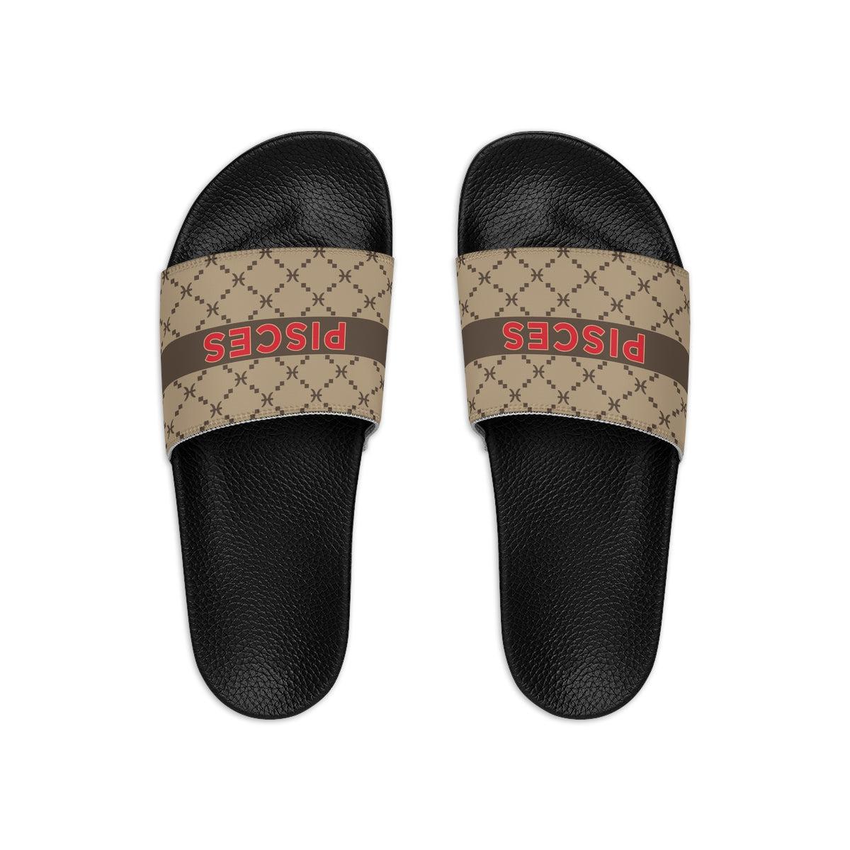 Pisces G-Style Slide Sandals - Beige