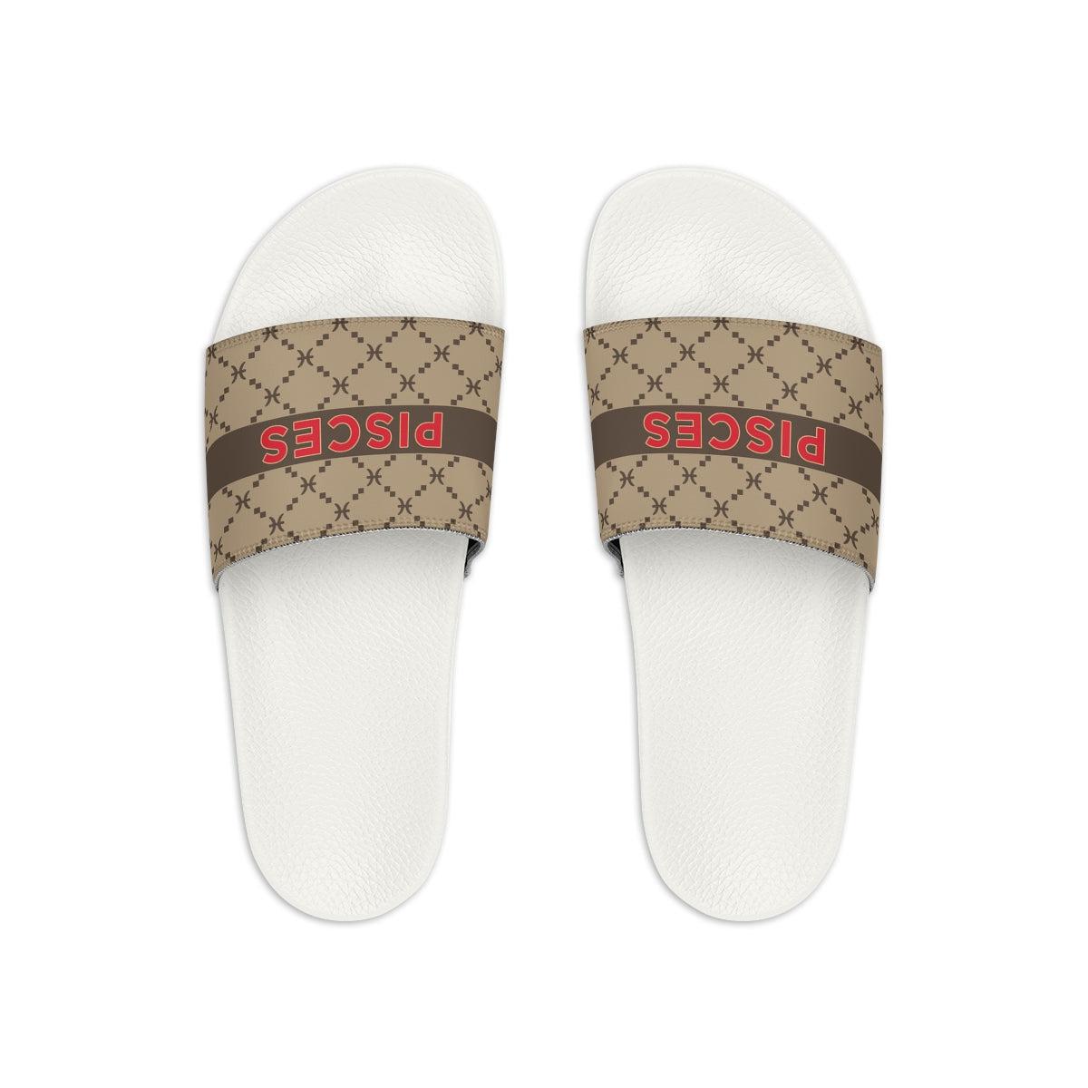 Pisces G-Style Slide Sandals - Beige