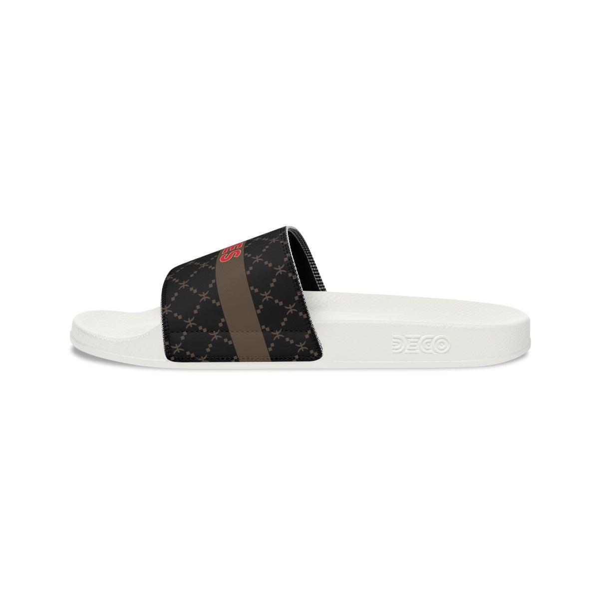 Pisces G-Style Slide Sandals - Black