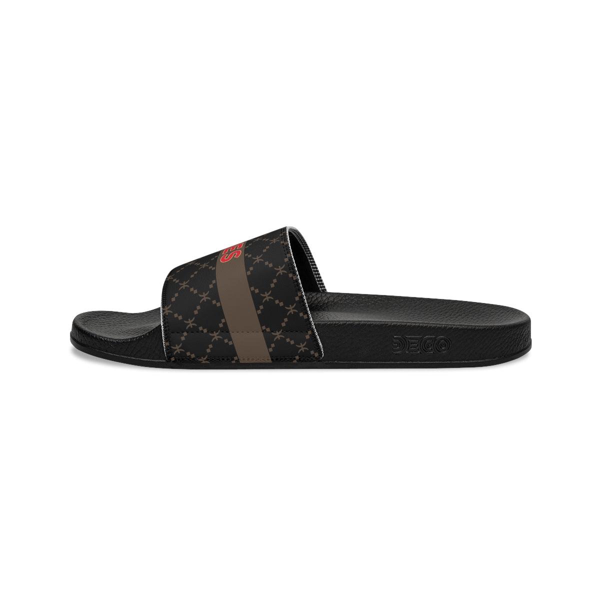 Pisces G-Style Slide Sandals - Black