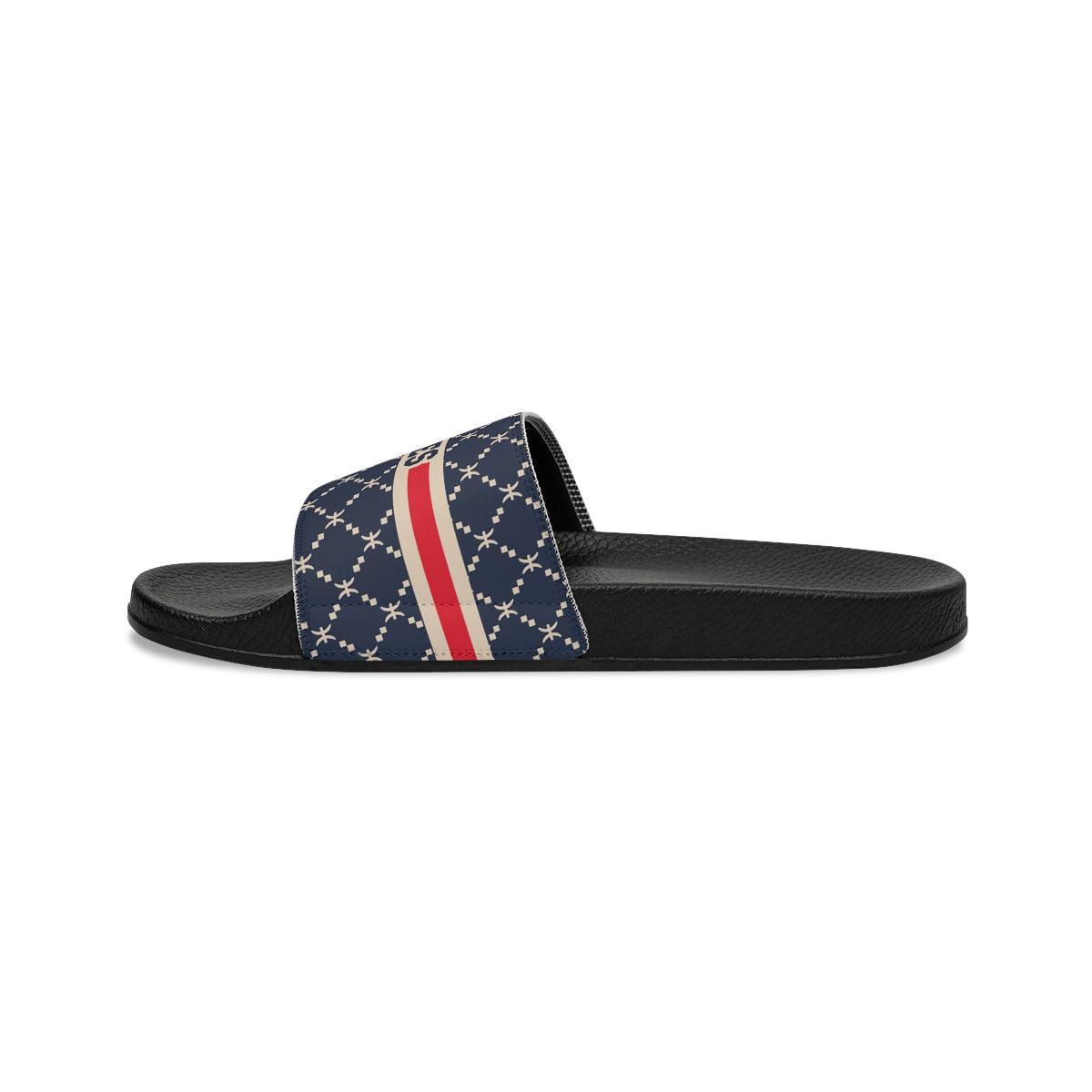 Pisces G-Style Slide Sandals - Blue