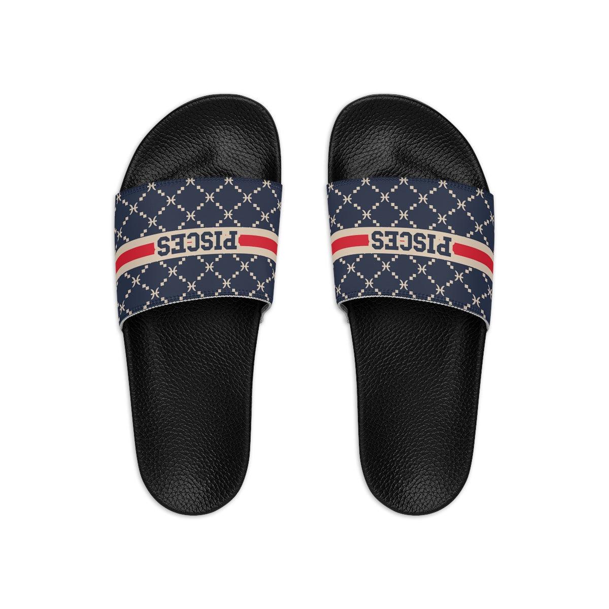 Pisces G-Style Slide Sandals - Blue