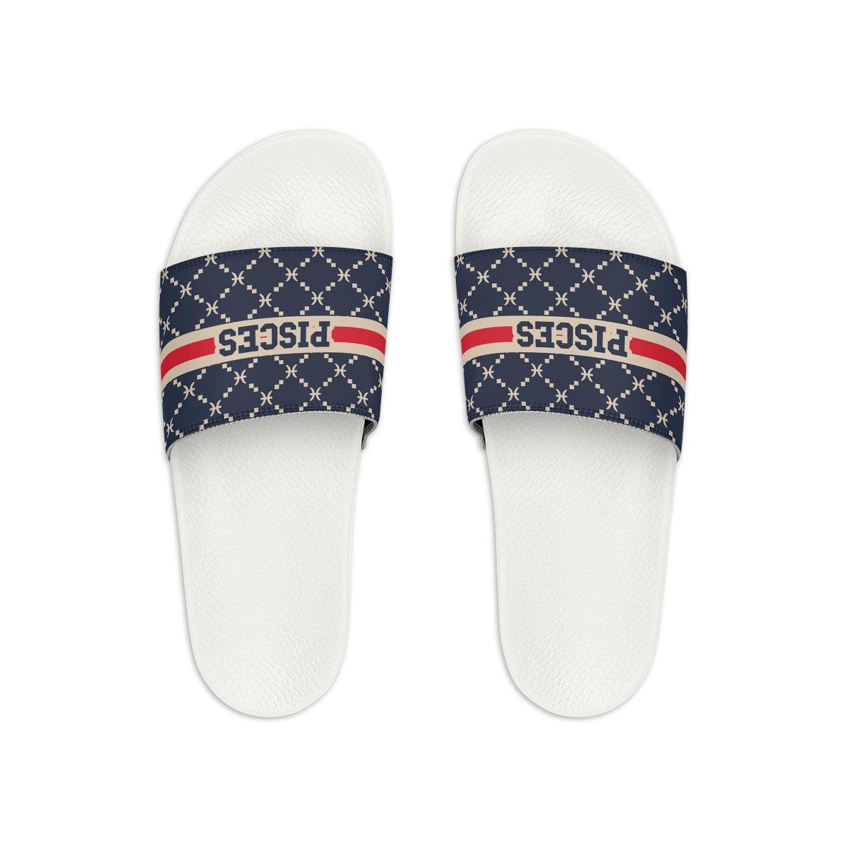 Pisces G-Style Slide Sandals - Blue