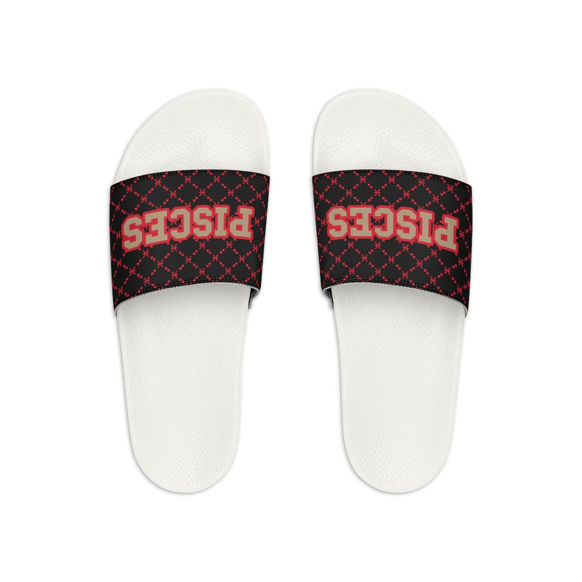 Pisces G-Style Slide Sandals - Red