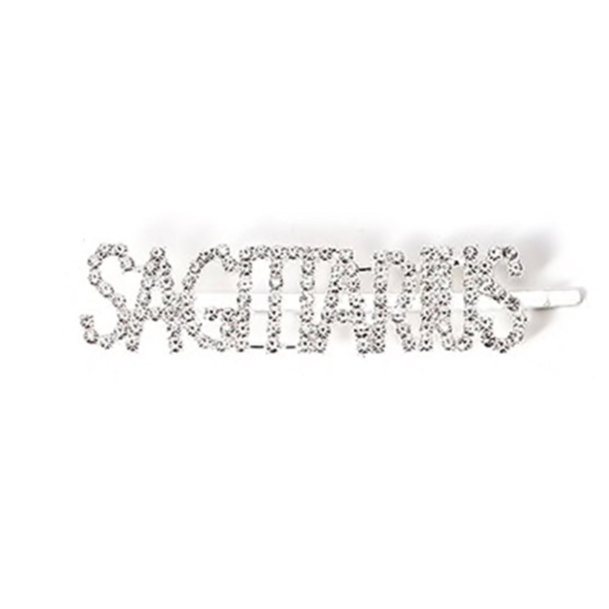 Sagittarius Crystal Hair Clip zodiac jewelry for her birthday outfit