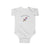Sagittarius Floral Baby Bodysuit