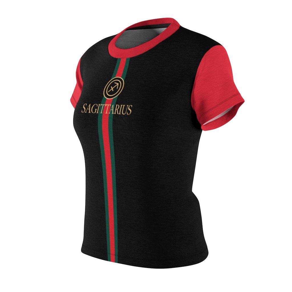 Sagittarius Shirt: Sagittarius G-Girl Black &amp; Red Shirt zodiac clothing for birthday outfit