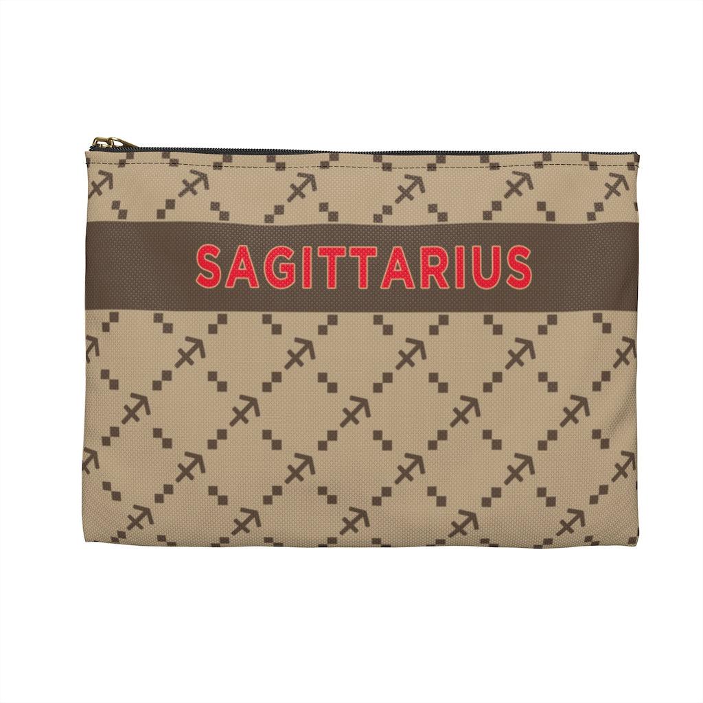 Sagittarius G-Style Beige Accessory Pouch