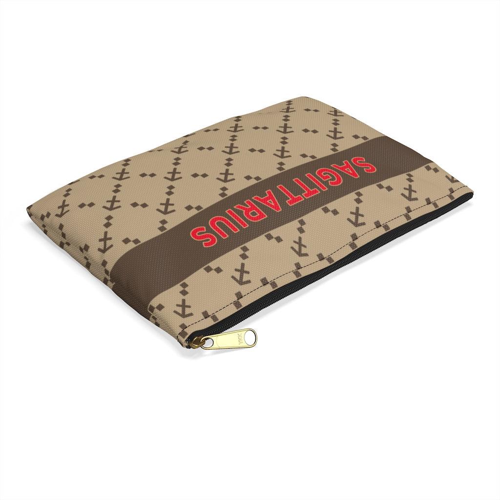 Sagittarius G-Style Beige Accessory Pouch