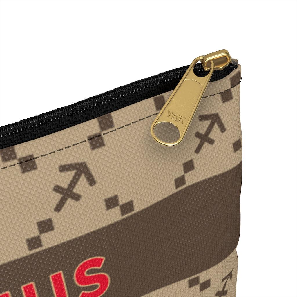 Sagittarius G-Style Beige Accessory Pouch