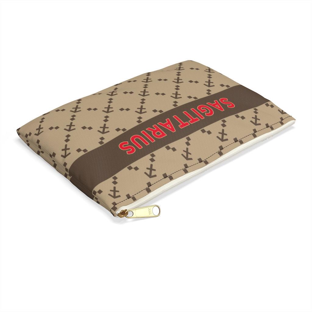 Sagittarius G-Style Beige Accessory Pouch