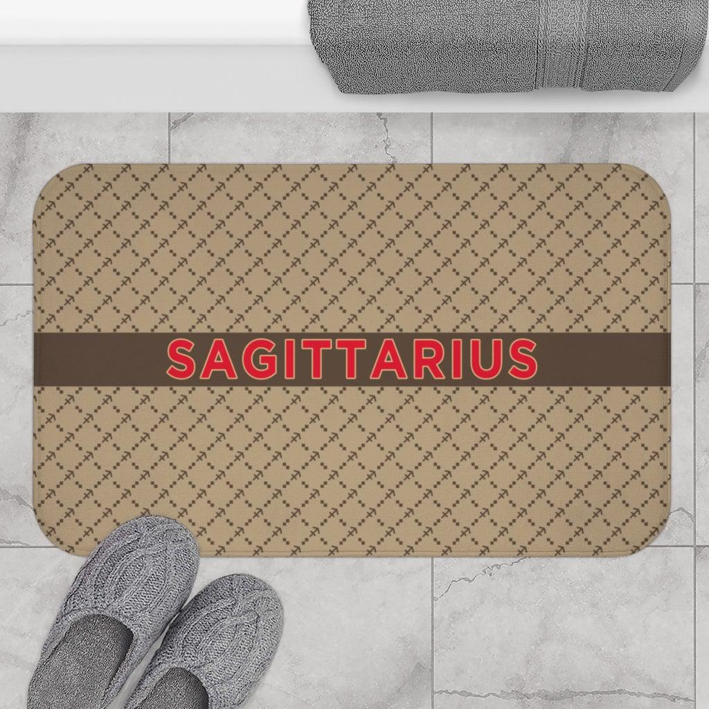 Sagittarius G-Style Beige Bath Mat
