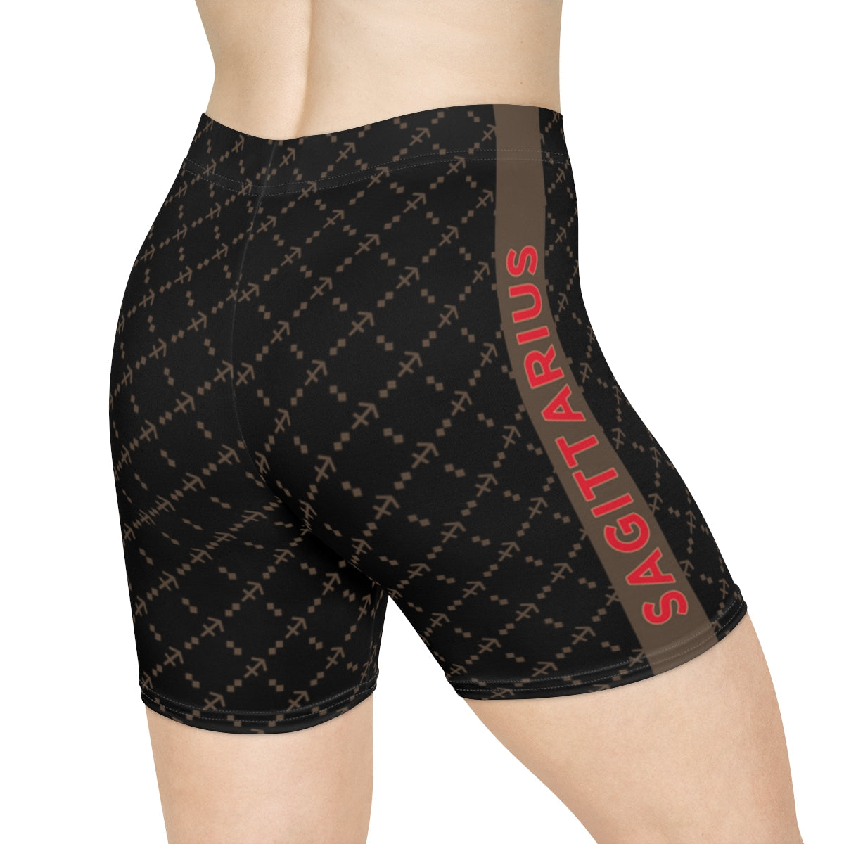 Sagittarius G-Style Biker Shorts - Black