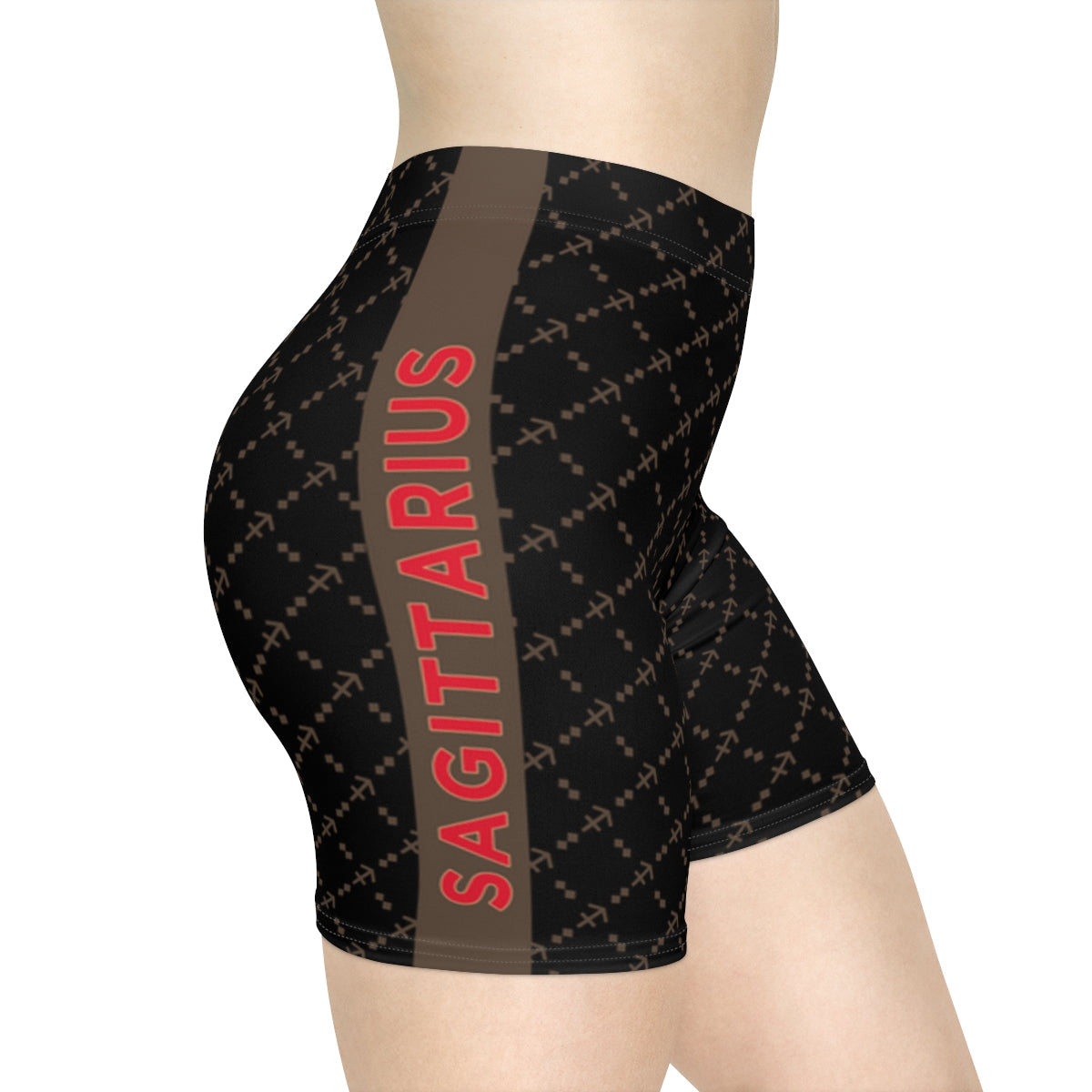 Sagittarius G-Style Biker Shorts - Black