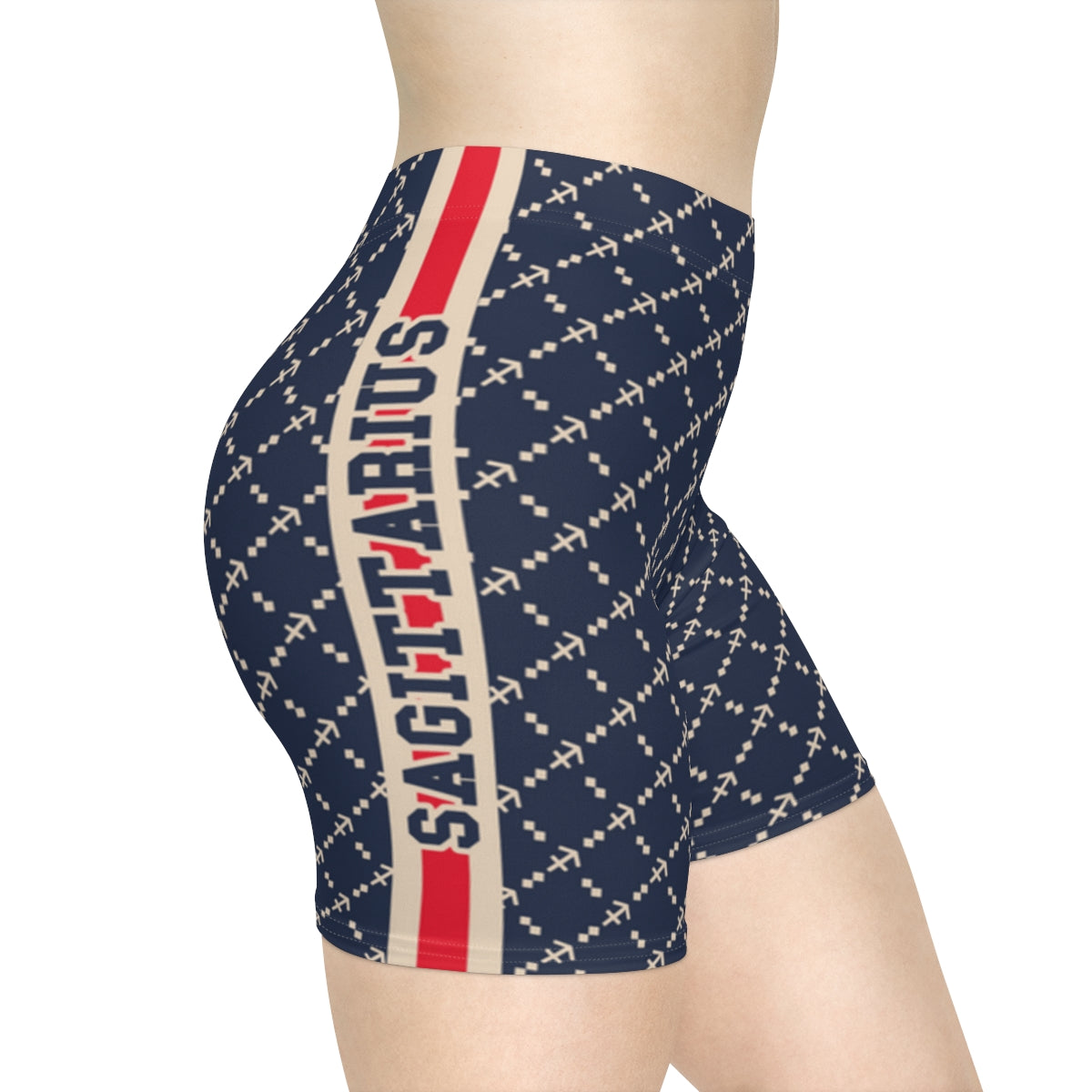 Sagittarius G-Style Biker Shorts - Blue