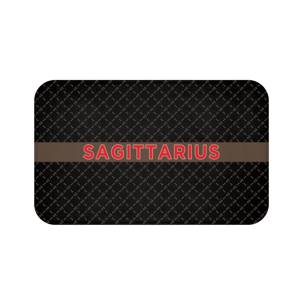 Sagittarius G-Style Black Bath Mat