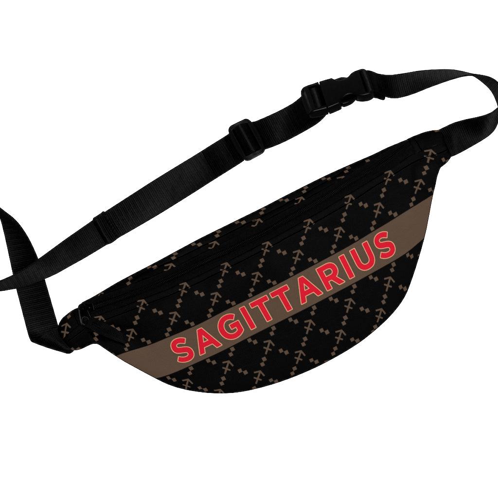 Sagittarius G-Style Black Fanny Pack