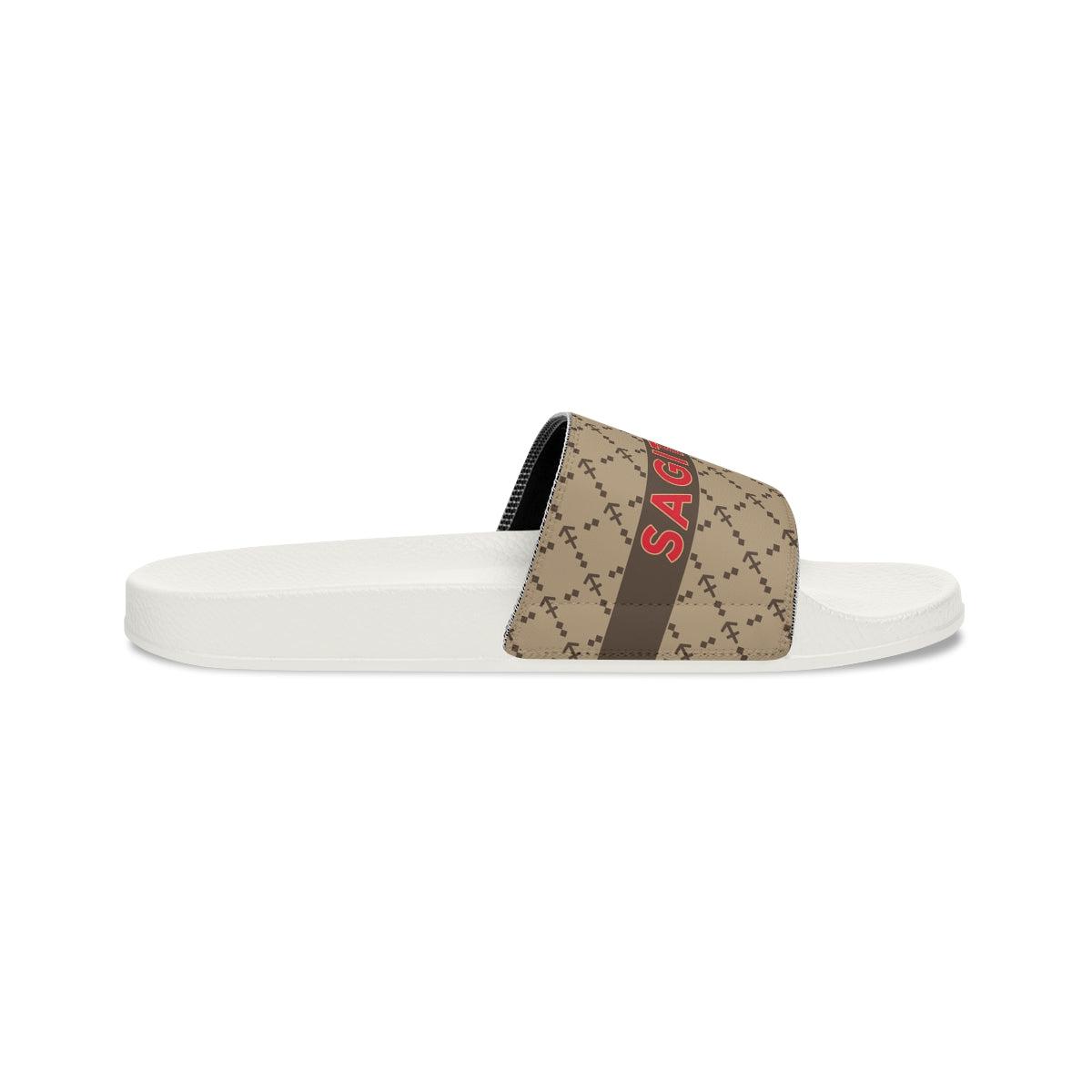 Sagittarius G-Style Slide Sandals - Beige