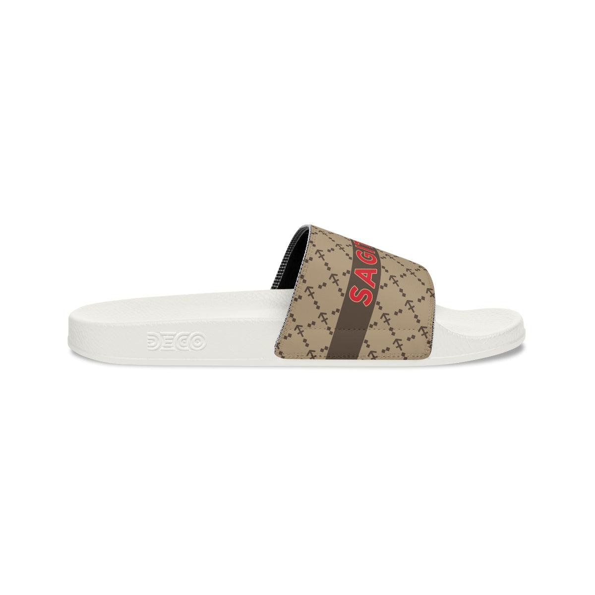 Sagittarius G-Style Slide Sandals - Beige