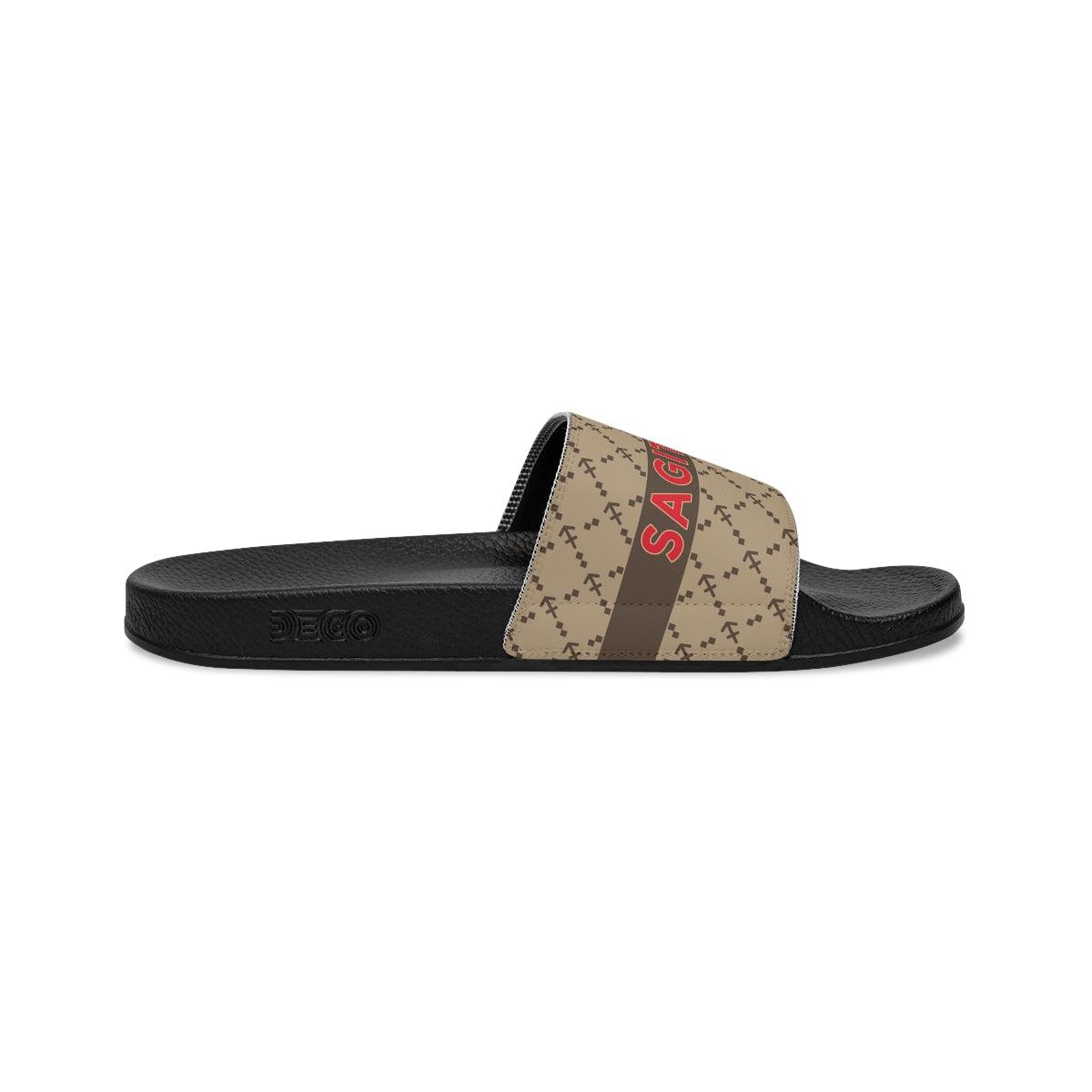 Sagittarius G-Style Slide Sandals - Beige