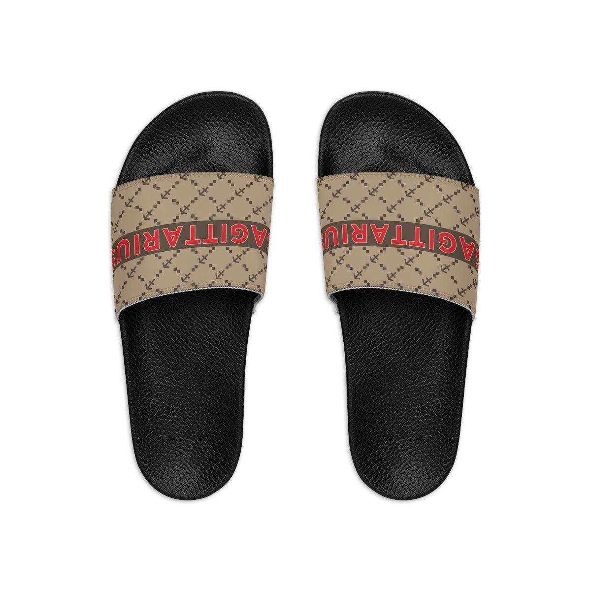 Sagittarius G-Style Slide Sandals - Beige