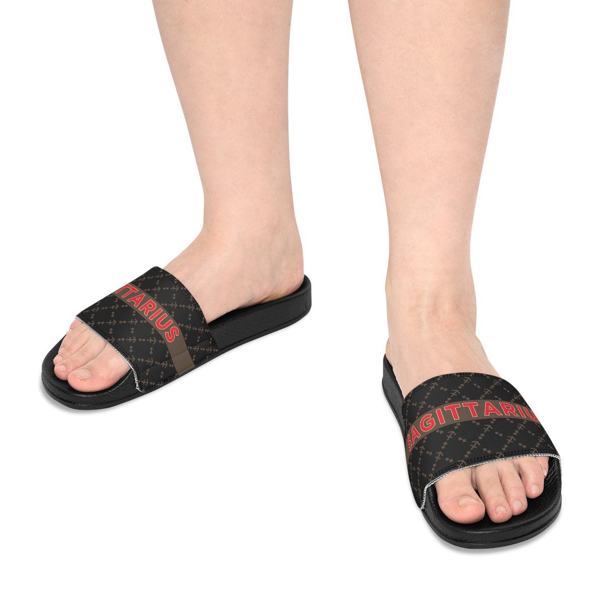 Sagittarius G-Style Slide Sandals - Black