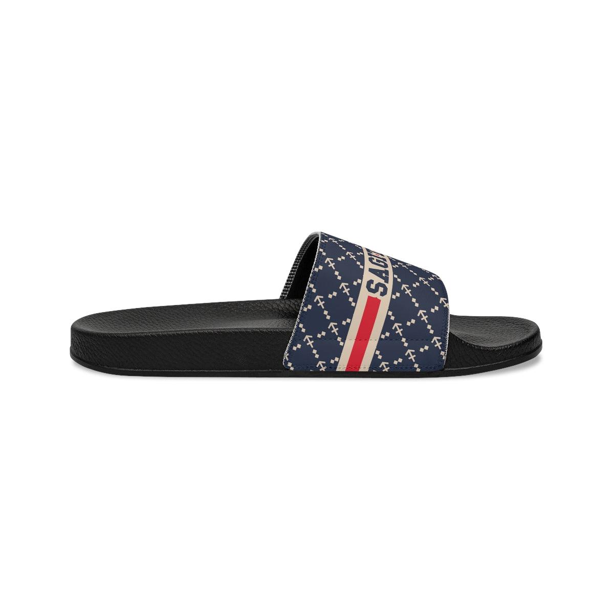 Sagittarius G-Style Slide Sandals - Blue