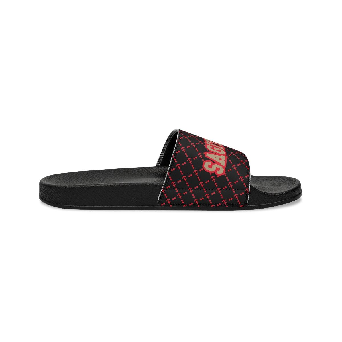 Sagittarius G-Style Slide Sandals - Red