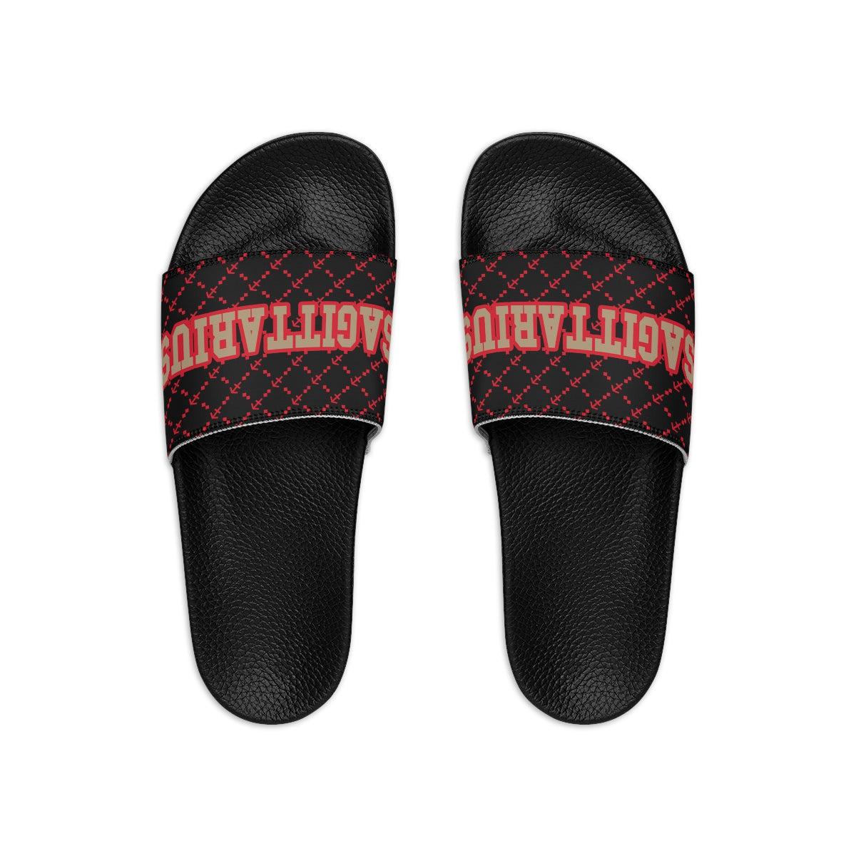 Sagittarius G-Style Slide Sandals - Red