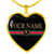 Scorpio Custom G-Girl Heart Necklace