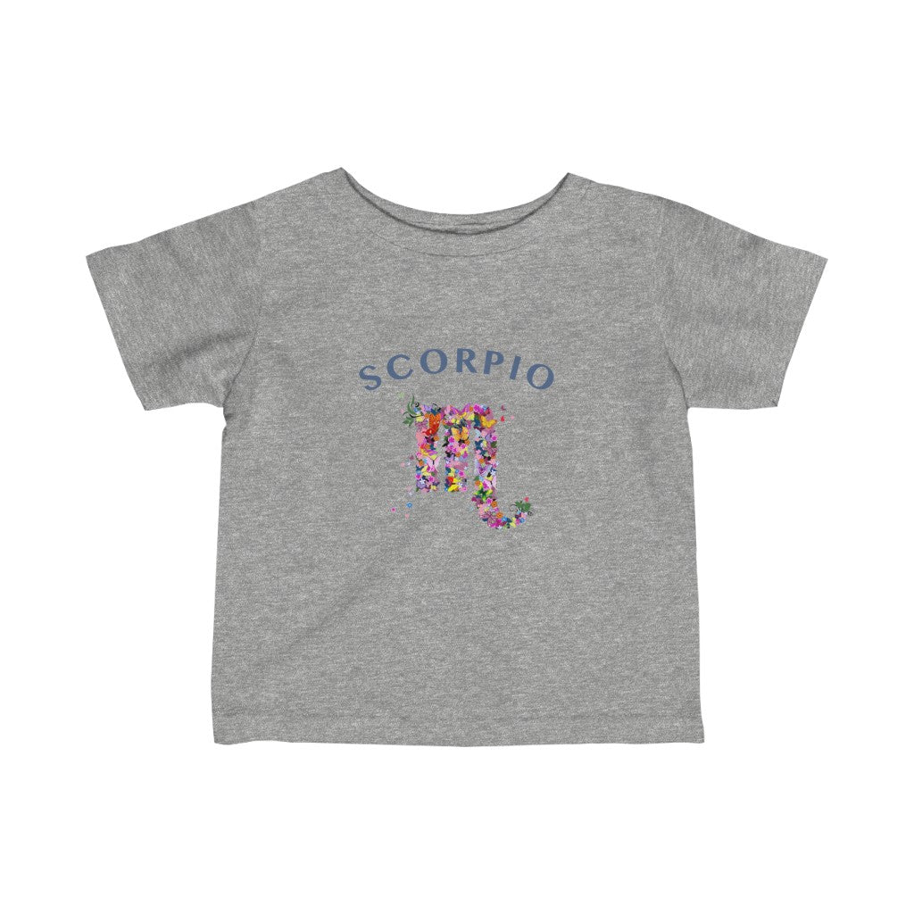 Scorpio Floral Baby Tee
