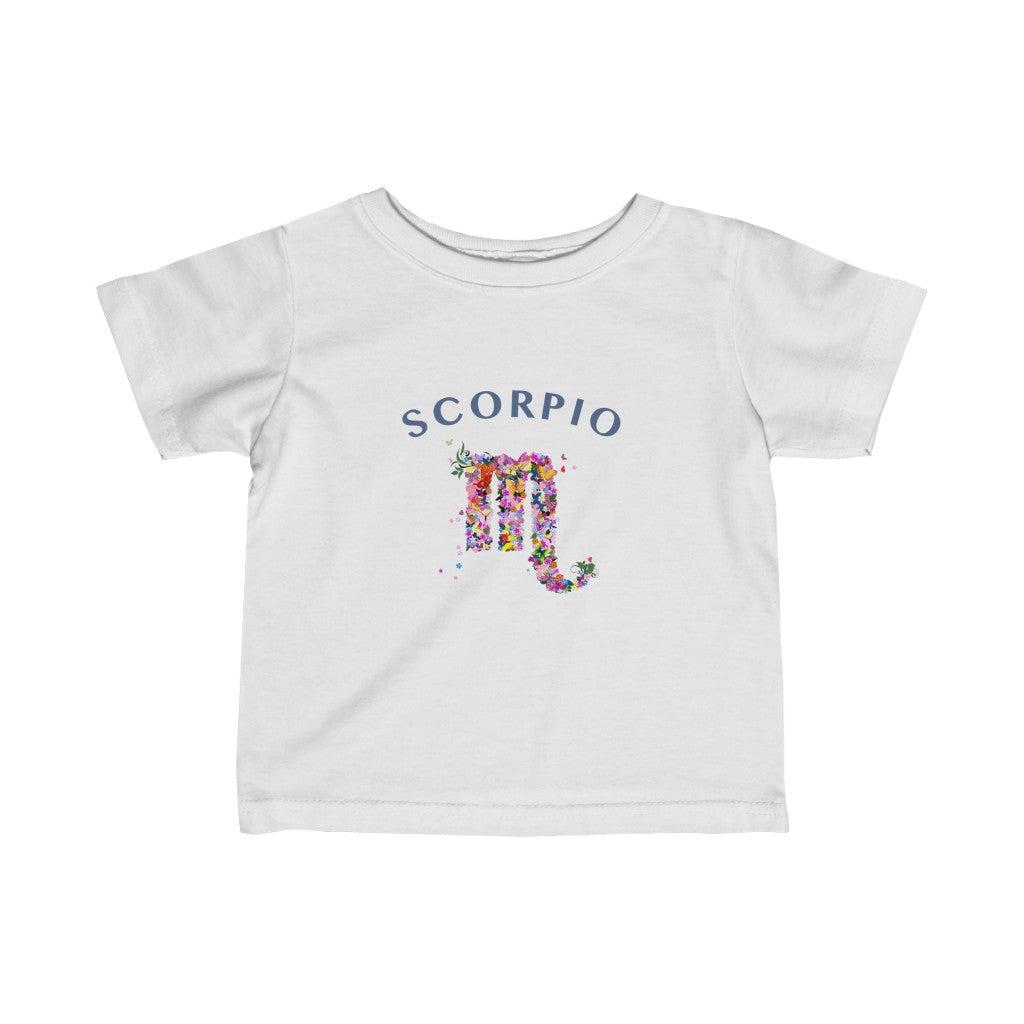 Scorpio Floral Baby Tee