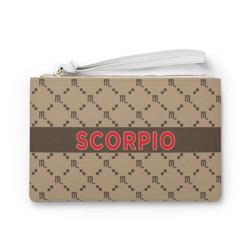 Scorpio G-Style Beige Clutch Bag