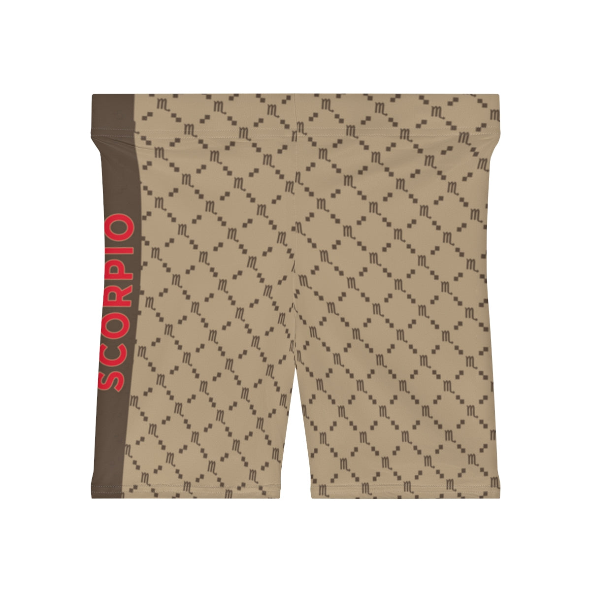 Scorpio G-Style Biker Shorts - Beige