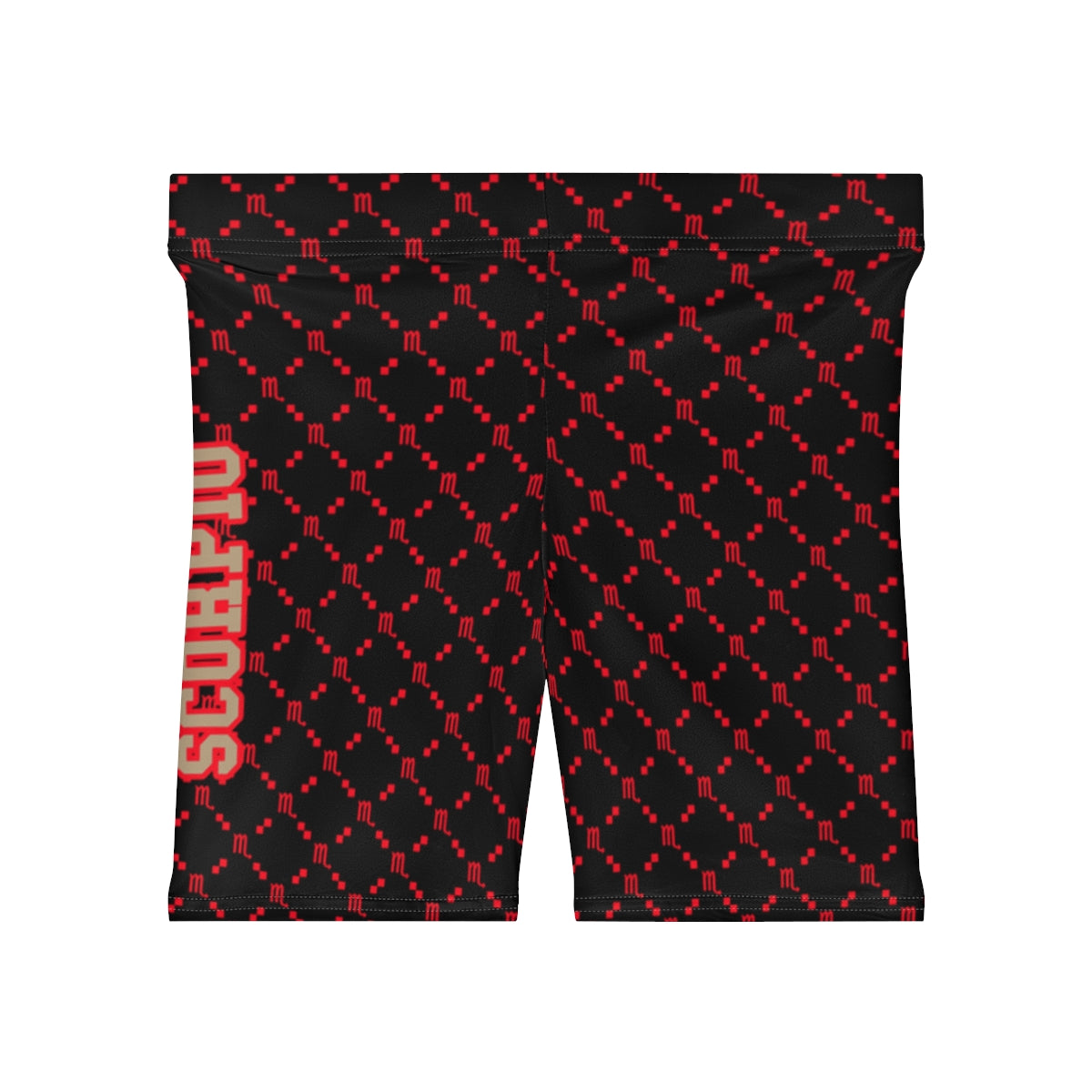 Scorpio G-Style Biker Shorts - Red
