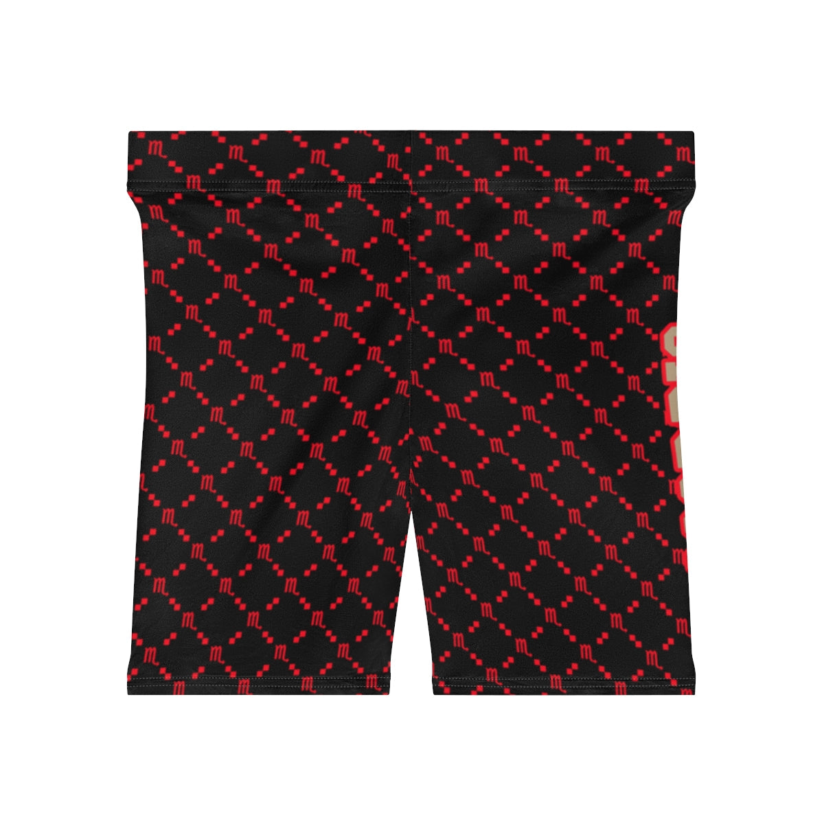 Scorpio G-Style Biker Shorts - Red