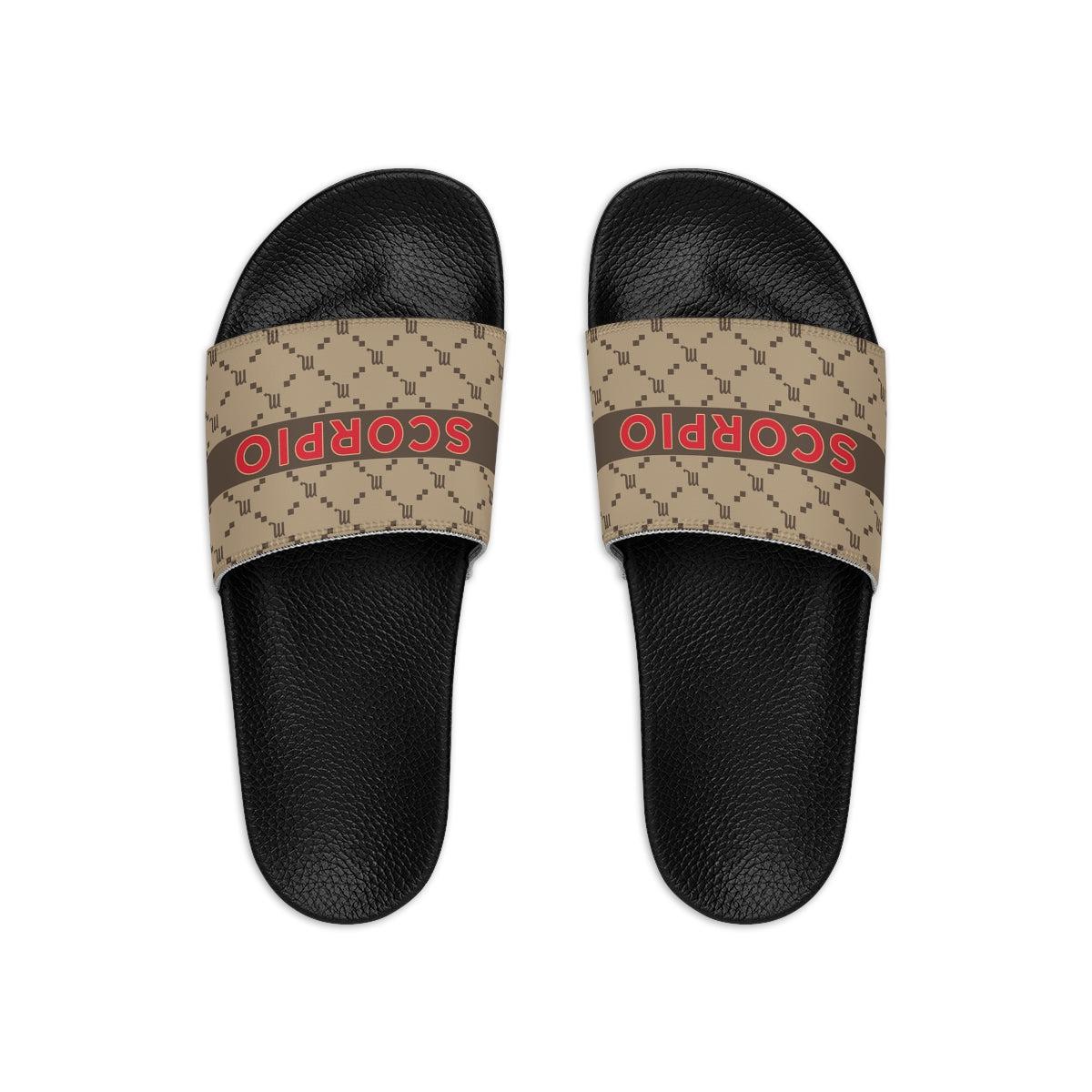 Scorpio G-Style Slide Sandals - Beige